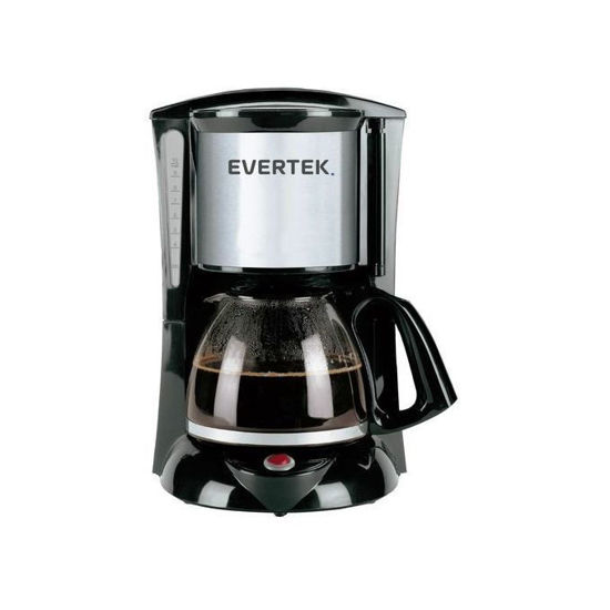 Image de Cafetière EVERTEK - Roméo Caffè - 1000W - 12 Tasses - Noir