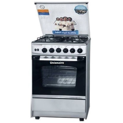 Image de Cuisinière Unionaire 4 Feux - 55*55 Cm - C5555SV-431 - INOX - Garantie 3 ans